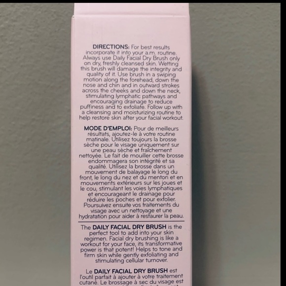 NWT DAILY CONCEPTS Soft Bristle, Daily Facial, Dry Facial Brush - Picture 4 of 7